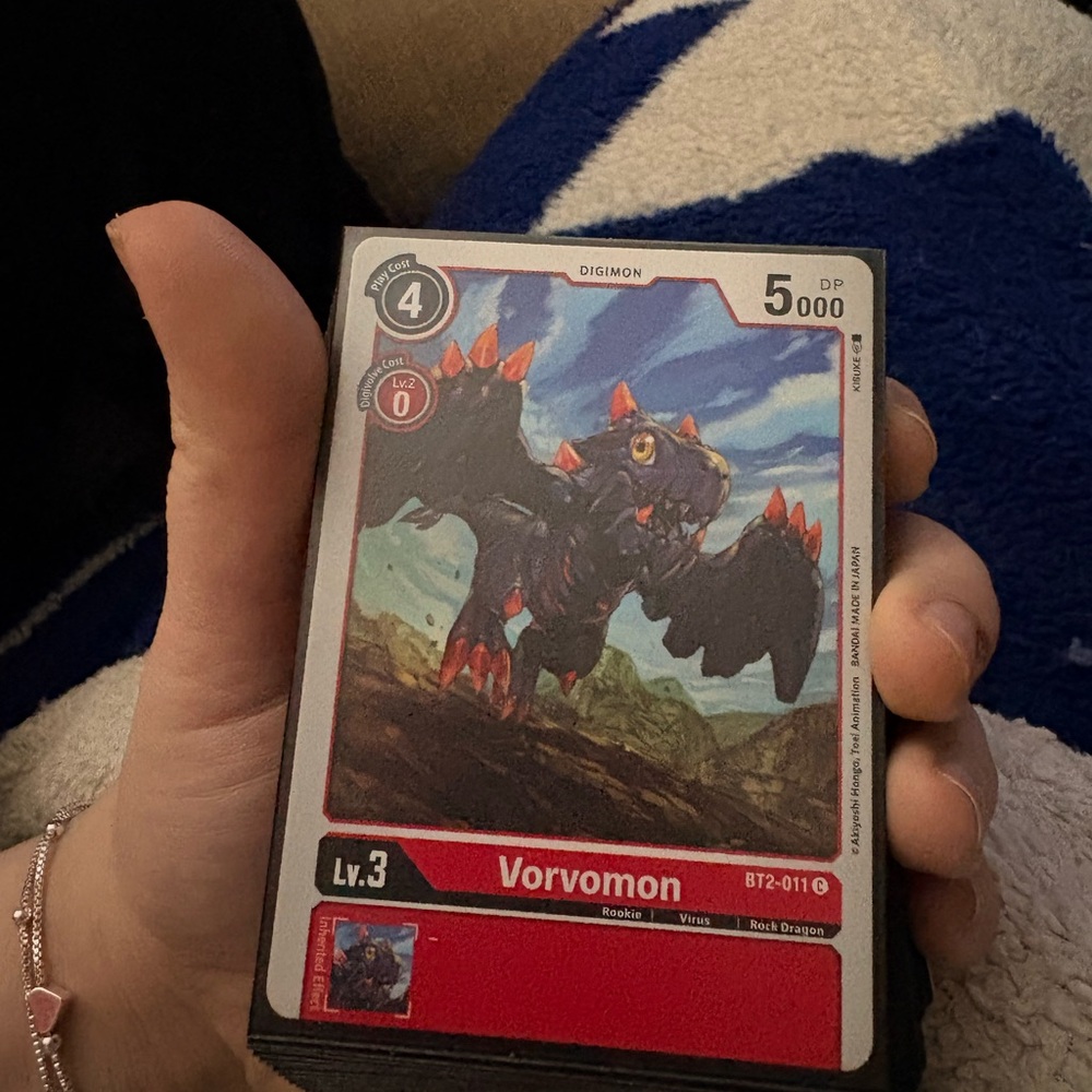 GeoGreymon Card - Fiery Red - Picture 3 of 3